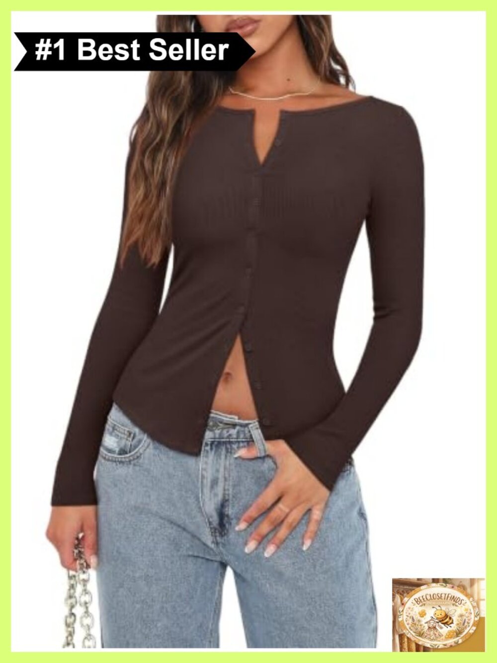 Lightweight Cropped Cardigan Slim Ribbed Knit Button Top